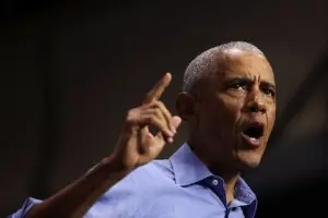 Obama unloads on Trump while stumping for Democrats ahead of midterms