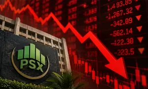PSX: KSE-100 plunges over 1,300 points amid selling pressure PSX: KSE-100 plunges over 1,300 points amid selling pressure