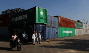 Cargo stacks up as Pakistan seizes containers to block capital routes