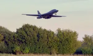 US removes bombers from UK base at centre of suspected Iranian plot