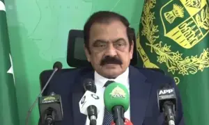 حکومت مذاکرات کیلئے تیار، سیاسی عدم استحکام سے مطالبات تسلیم نہیں ہونگے، راناثناء اللہ حکومت مذاکرات کیلئے تیار، سیاسی عدم استحکام سے مطالبات تسلیم نہیں ہونگے، راناثناء اللہ