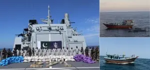 Pakistan Navy seizes narcotics worth $96mn in Arabian Sea operations