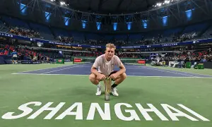 Davidovich Fokina beats rising star Jodar to win Shanghai Masters
