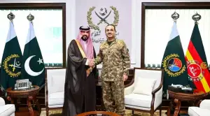 فیلڈ مارشل عاصم منیر اور سعودی سفیر کی ملاقات، دفاعی تعاون پر تبادلہ خیال فیلڈ مارشل عاصم منیر اور سعودی سفیر کی ملاقات، دفاعی تعاون پر تبادلہ خیال
