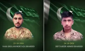 Six terrorists killed, two soldiers martyred in DI Khan operation: ISPR Six terrorists killed, two soldiers martyred in DI Khan operation: ISPR