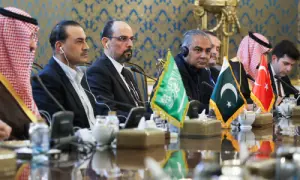 Saudi defence pact countries hold talks in Iran as Houthis launch more attacks Saudi defence pact countries hold talks in Iran as Houthis launch more attacks