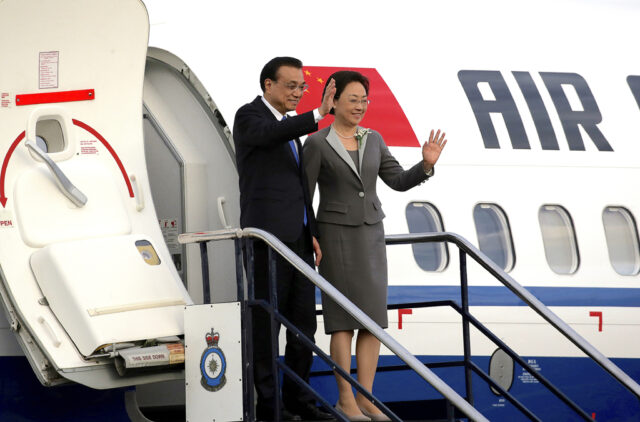 China's Li in New Zealand for trade talks