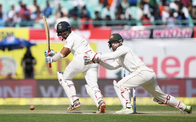 India 153-2 at tea in fourth Australia Test