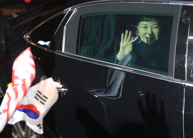 South Korea prosecutors seek arrest of ex-president Park