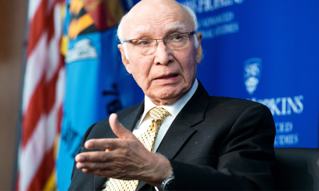 Pakistan wants to talk with India on all issues: Sartaj
