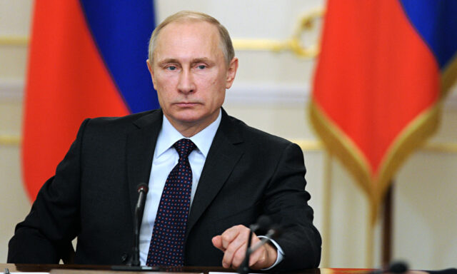 Russia's Putin meets French presidential contender Le Pen in Kremlin