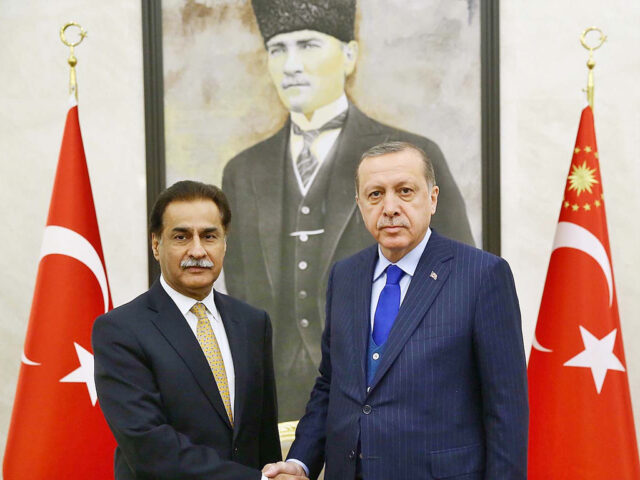 NA Speaker calls on Turkish President in Ankara