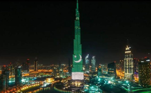 Dubai's Burj Khalifa to light up with colours of Pakistan's flag