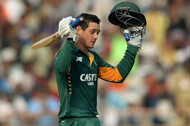 Cricket: De Kock declared fit after pressure from skipper