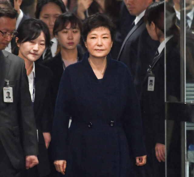 South Korea's ousted leader Park Geun-Hye arrested