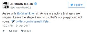 Why Sonakshi Sinha lashes out at Bollywood singer Why Sonakshi Sinha lashes out at Bollywood singer