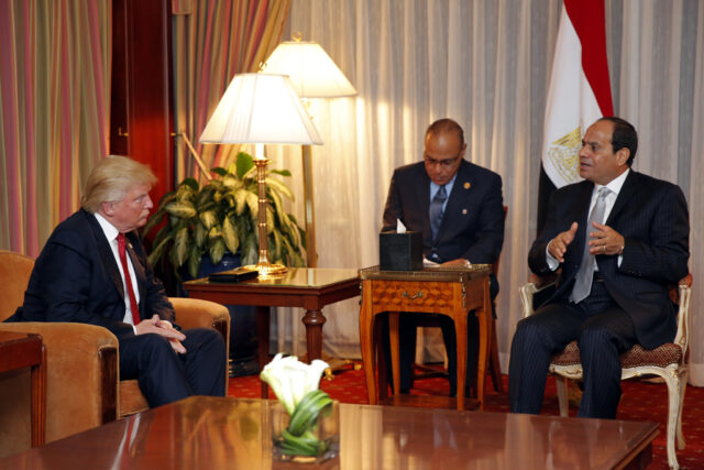 Trump welcomes Egypt's Sisi amid questions on rights record