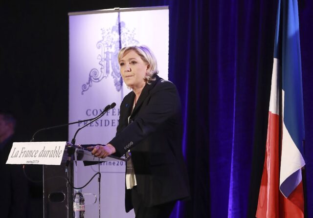 Macron, Le Pen clash on Europe in TV French election debate