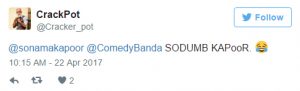 Sonam Kapoor gets trolled for wrong National Anthem Sonam Kapoor gets trolled for wrong National Anthem