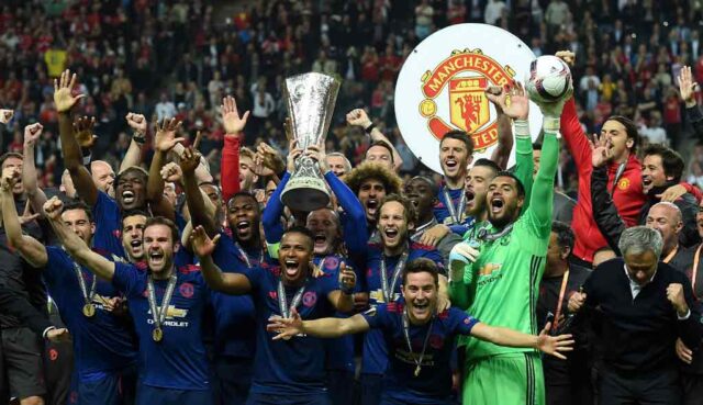 Emotional Man Utd win thier first ever Europa title Emotional Man Utd win thier first ever Europa title
