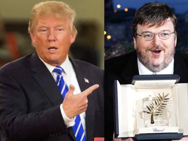 Michael Moore filming new documentary on Donald Trump Michael Moore filming new documentary on Donald Trump