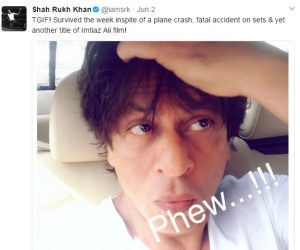 Shah Rukh Khan finds humour in responding to his death rumours Shah Rukh Khan finds humour in responding to his death rumours
