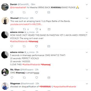 Pepsi Battle of the Bands; Eliminated band ‘Khamaaj’ leaves a loud impact on music lovers Pepsi Battle of the Bands; Eliminated band ‘Khamaaj’ leaves a loud impact on music lovers