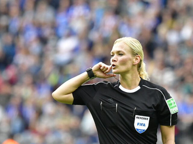 German female ref makes history as Leckie nets again German female ref makes history as Leckie nets again