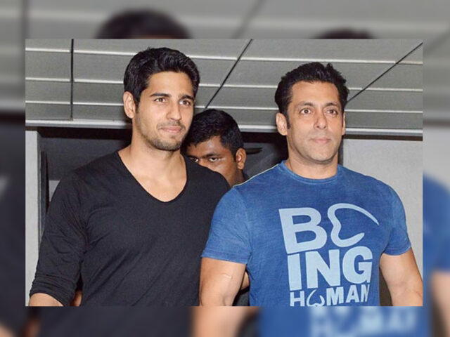 Sidharth Malhotra refuses to work in Salman Khan’s movie Sidharth Malhotra refuses to work in Salman Khan’s movie
