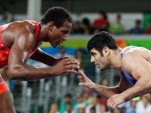 Iran wrestler throws bout to avoid fighting Israeli Iran wrestler throws bout to avoid fighting Israeli