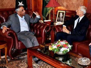 Governor Sindh asks Swiss investors for investment here Governor Sindh asks Swiss investors for investment here