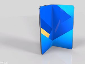 Samsung&rsquo;s foldable phone might be released next year