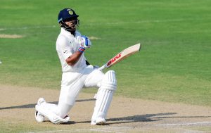 Kohli hits landmark ton in Sri Lanka Test