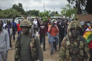 Zimbabweans march as Mugabe's future in the balance Zimbabweans march as Mugabe's future in the balance