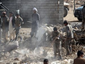 Suicide attack outside Kabul wedding hall, nine dead