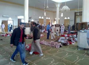 Attack on mosque in Egypt's Sinai kills at least 115: state media