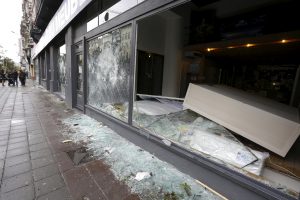 Moroccan World Cup celebrations turn violent in Brussels Moroccan World Cup celebrations turn violent in Brussels