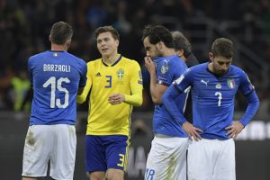 Sweden qualify as Italy miss out on World Cup Sweden qualify as Italy miss out on World Cup