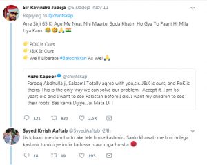 Rishi Kapoor invites unwanted controversy over Azad Kashmir tweet Rishi Kapoor invites unwanted controversy over Azad Kashmir tweet