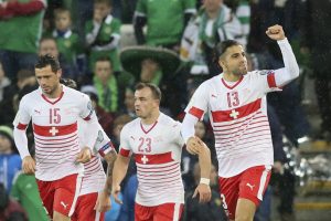 Switzerland on top after 1-0 win against N. Ireland Switzerland on top after 1-0 win against N. Ireland