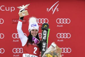 Alpine skiing: Veith wins super-G, Vonn withdraws