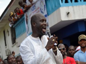 Liberians hail victory of ex-football star Weah in landmark vote
