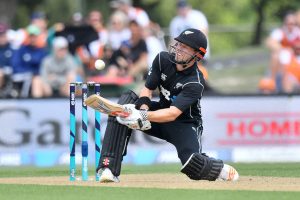 Nicholls, Astle set West Indies 326-run target