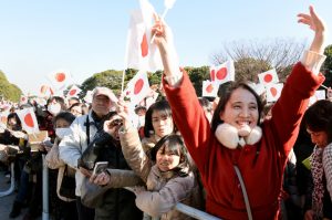 Japan's emperor draws record birthday crowd as he prepares to abdicate
