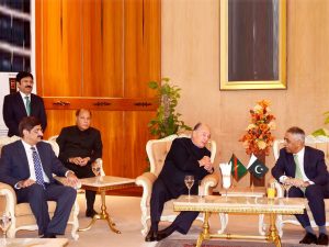 Governor, CM welcome Prince Karim Aga Khan at airport