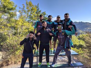 Pakistani cricketers chill-out ahead of clash with Black Caps