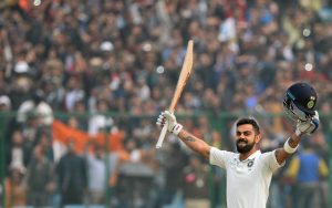 Kohli double ton powers India to 500-5 in third Test