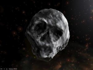 Creepy skull-shaped asteroid is returning next year to scare us