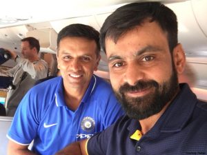 Mohammad Hafeez in awe of &lsquo;The Wall&rsquo;