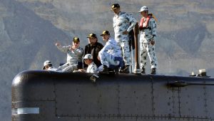 Abbasi becomes country's first PM to board a submarine